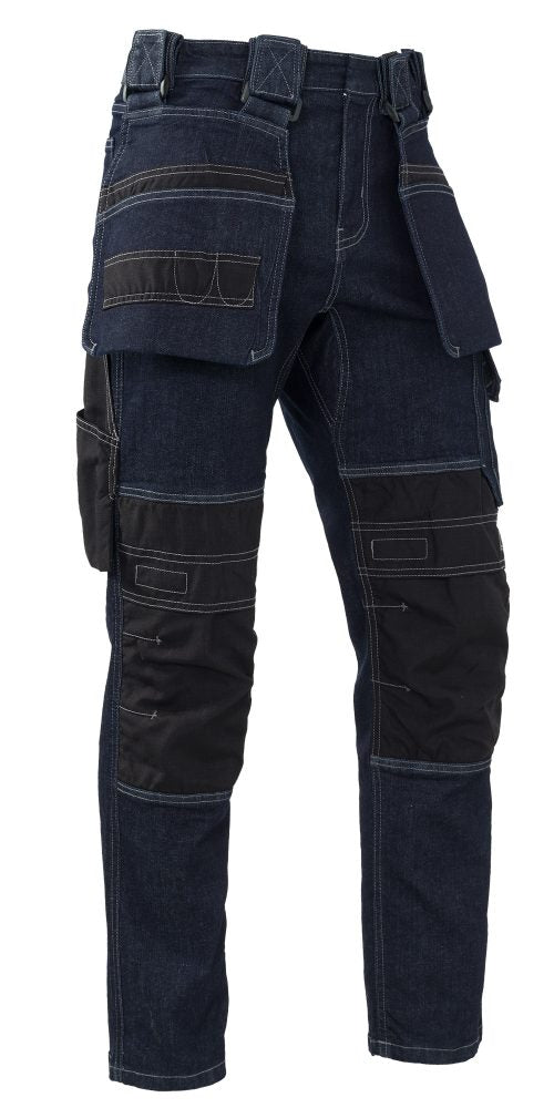 Pelle Pants - Heren - Stretch Denim - Donkerblauw