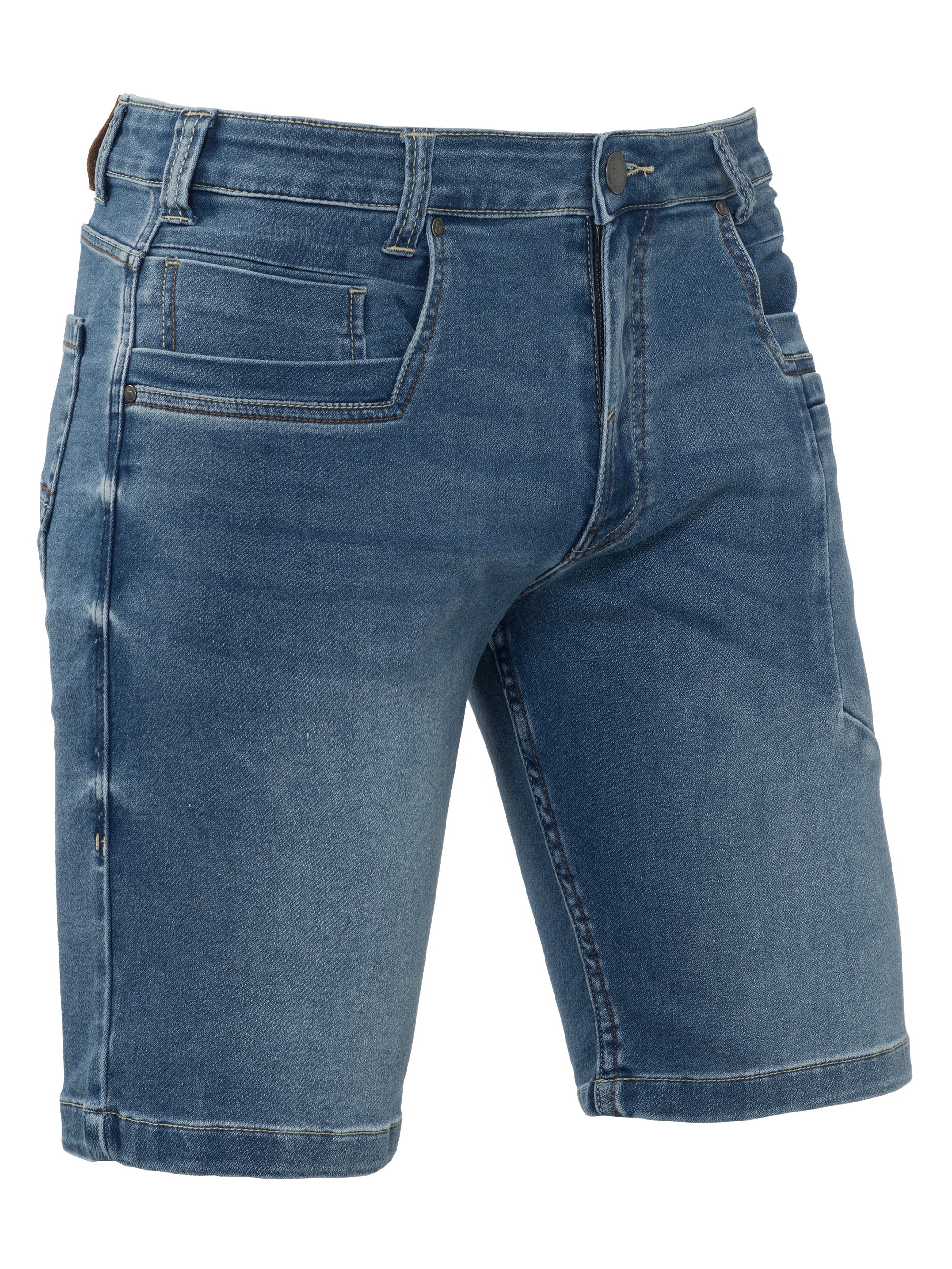 Nout Shorts - Heren - C92 - Stretch Denim - Lichtblauw