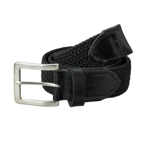 Milano Belt - Heren - Stretch Webbing - Zwart