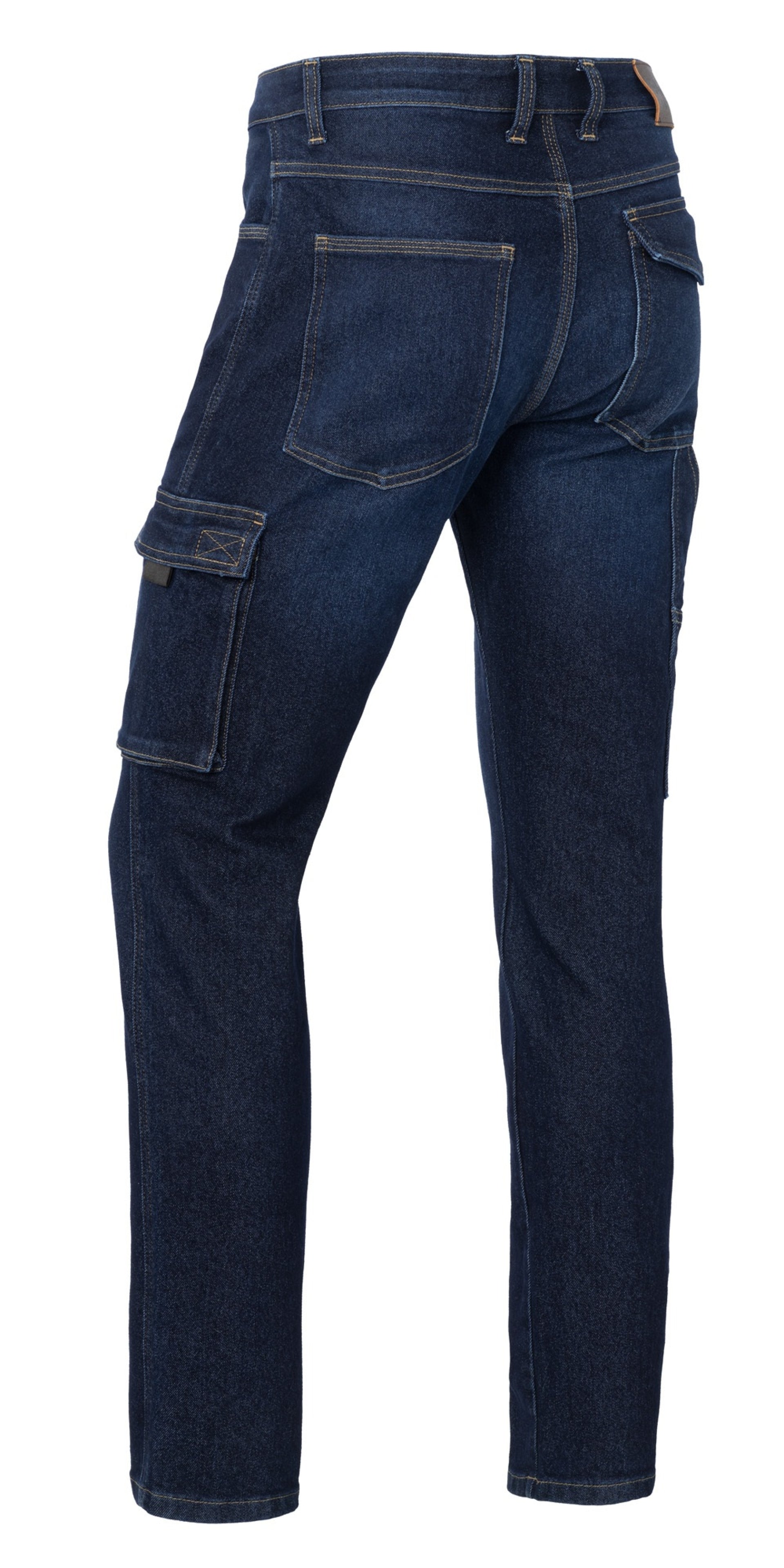 Donny Pants - Men - X34 - Stretch Denim - Dark Blue