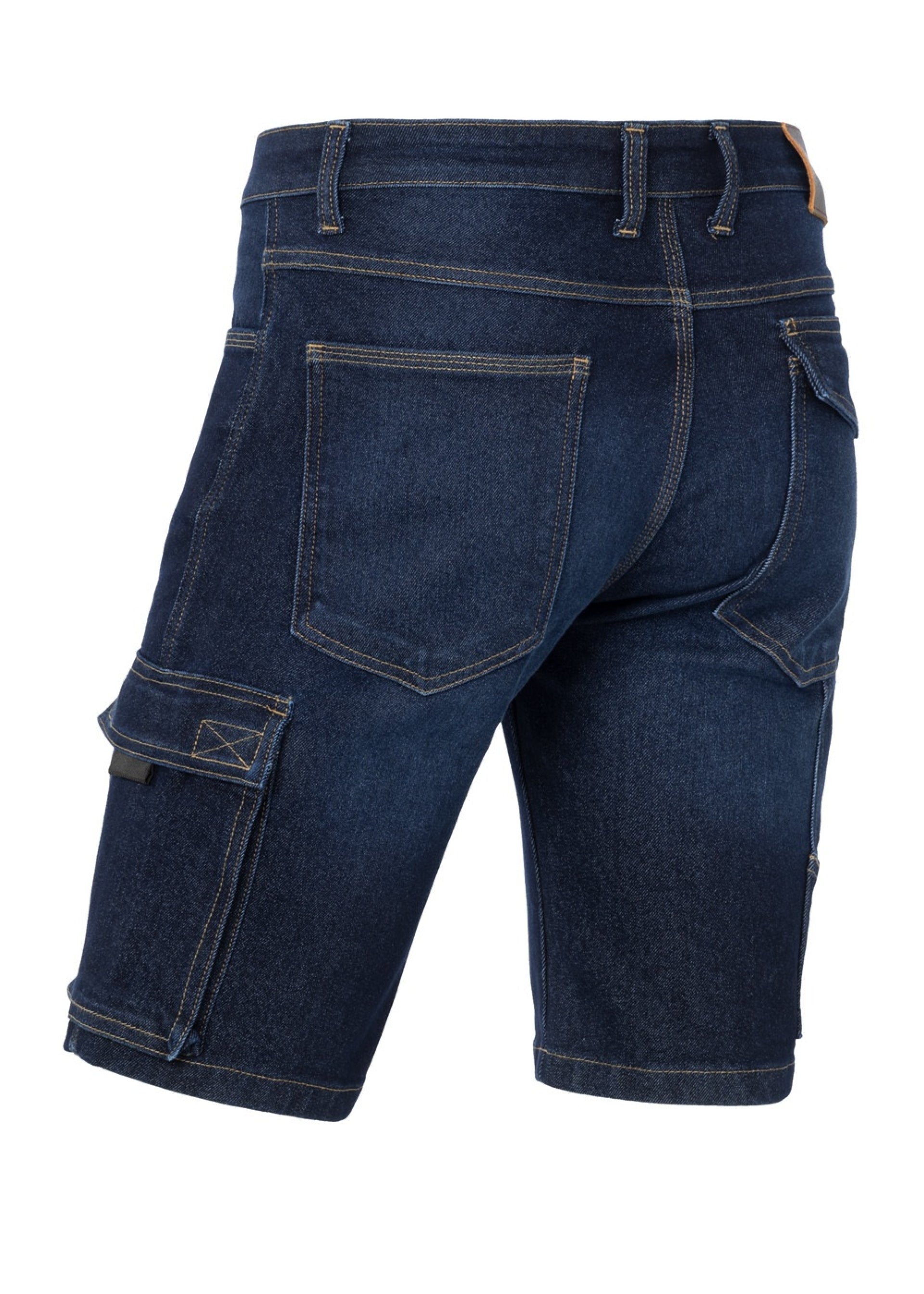 Edo Shorts - Herren - X34 - Stretch Denim - Dunkelblau