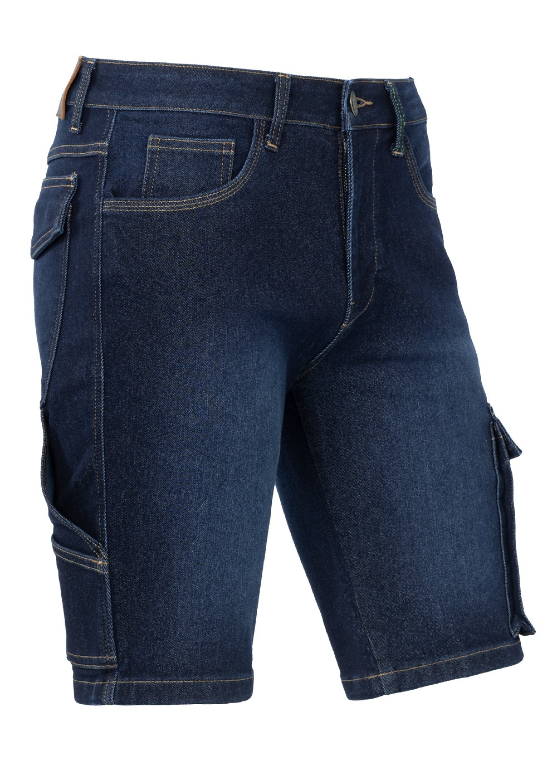 Edo Shorts - Heren - X34 - Stretch Denim - Donkerblauw