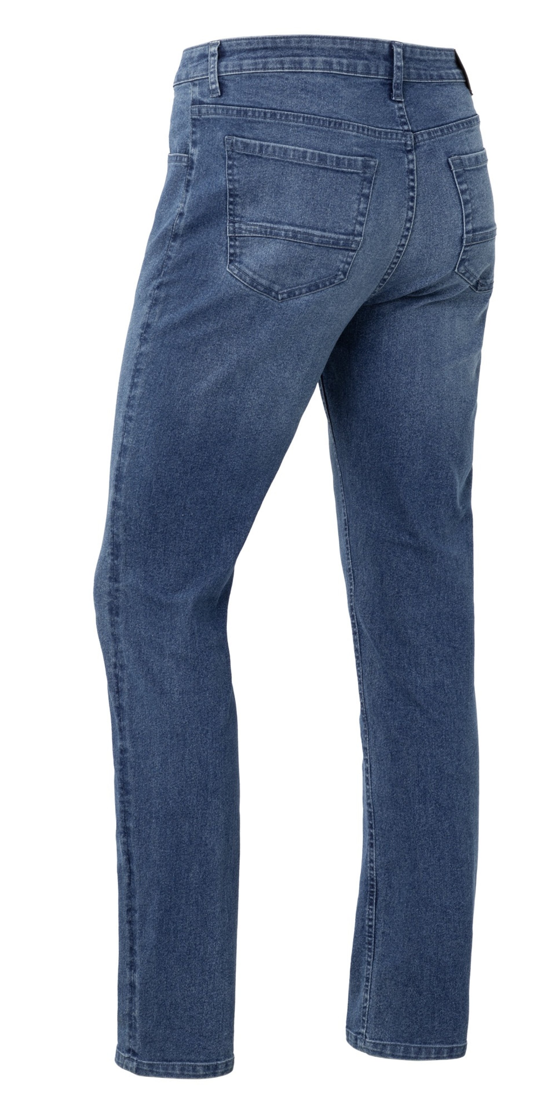 Gibson Pants - Heren - A22 - Stretch Denim - Medium Blauw