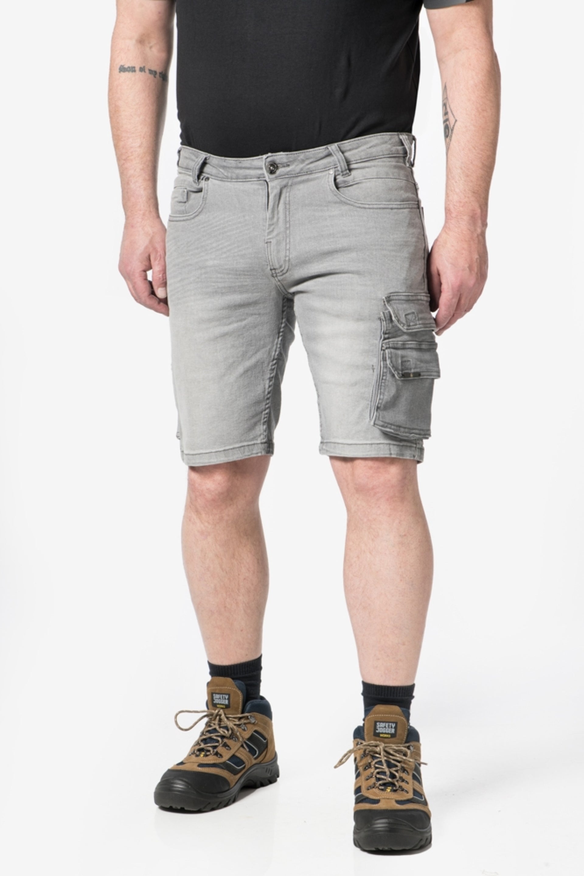 Ralph Shorts - Men - X95 - Stretch Denim - Grey